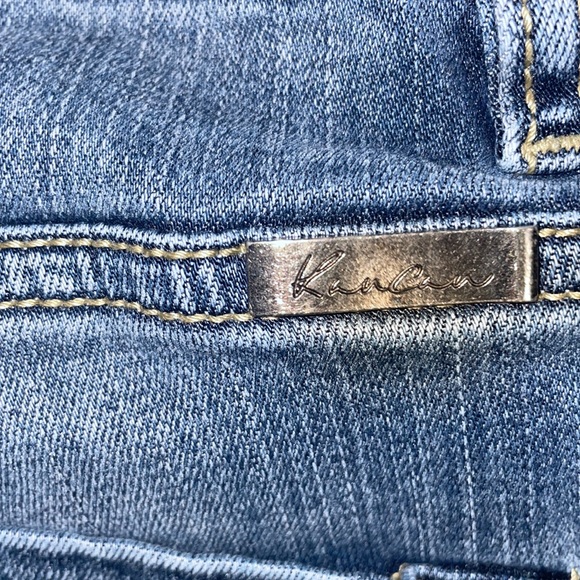KanCan High Rise Ankle Skinny Button-Fly Raw Edge Hem Jeans, Sz13/30 - Picture 6 of 6